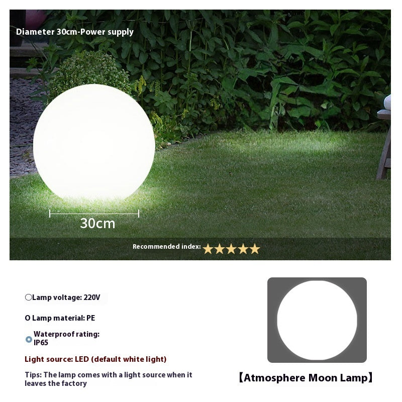 outdoor solar garden light landscape in use lifestyle