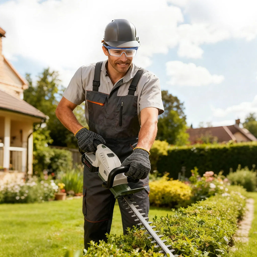 Professional Cordless Hedge Trimmer ±90° Adjustable Handle & 0.6 Inch Cutting - Image 4