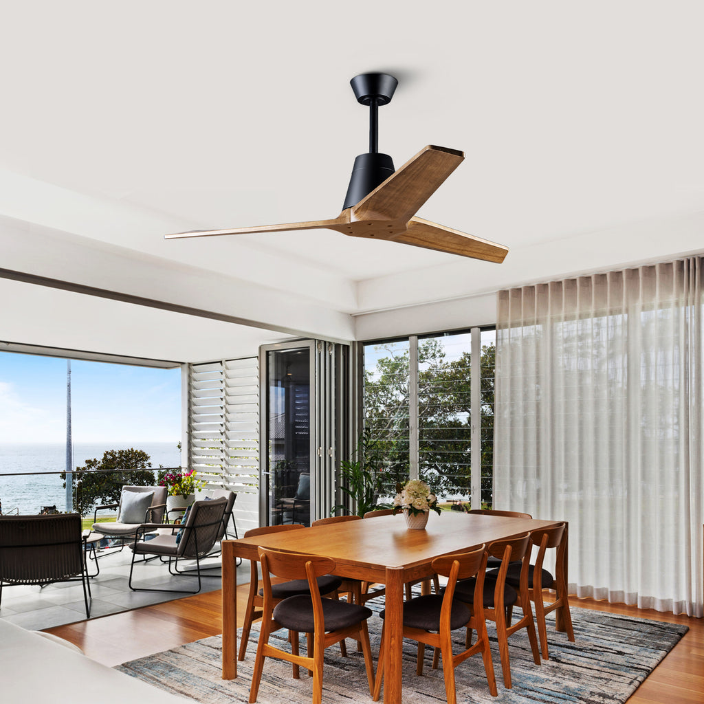 52inch Ceiling Fan with Remote Control Indoor or Outdoor Fan No Light - Image 3