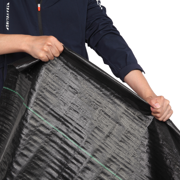 4x100ft Black Weeding Cloth Polyethylene Foldable - Image 5