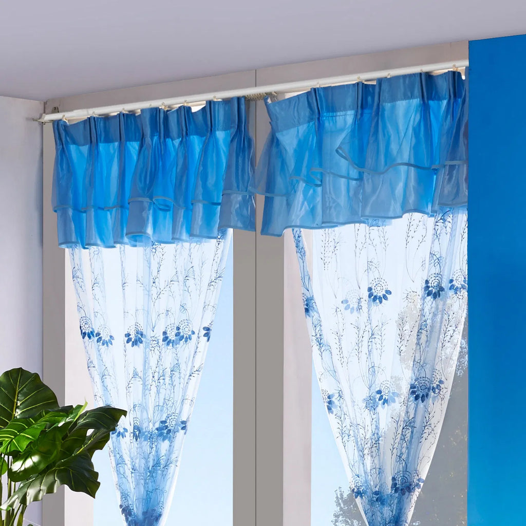 Heavy Duty Tension Curtain Rod Non Slip Carbon Steel Spring Loaded Curtain Rod - Image 4