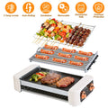 3 In 1 Electric Hot Dog Roller Machine with Grill & Griddle 6 Roller Hot Dog