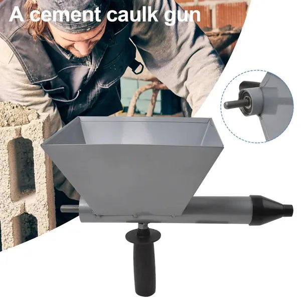 Easy to Use Cement Sprayer Gun With 4 Interchangeable Nozzles Stainless - Image 2