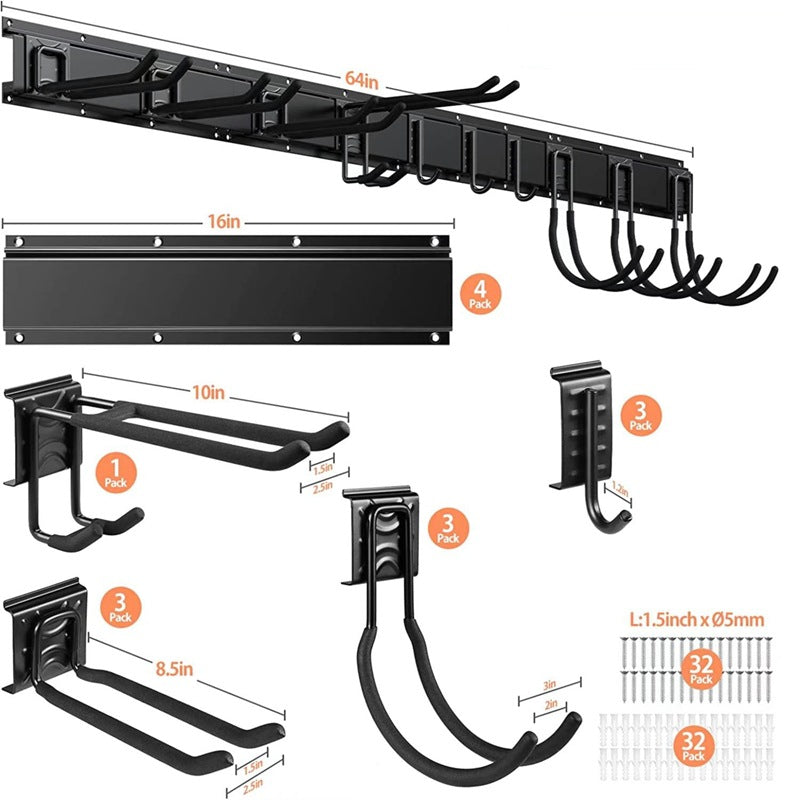 garage removable adjustable wall storage in use lifestyle