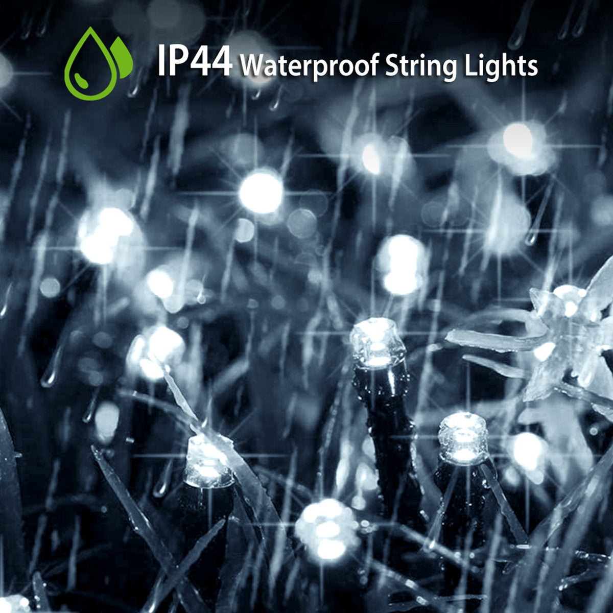 1Pc Solar String Lights LED Solar Power Fairy String Light 12M 8 Lighting Mode - Image 5