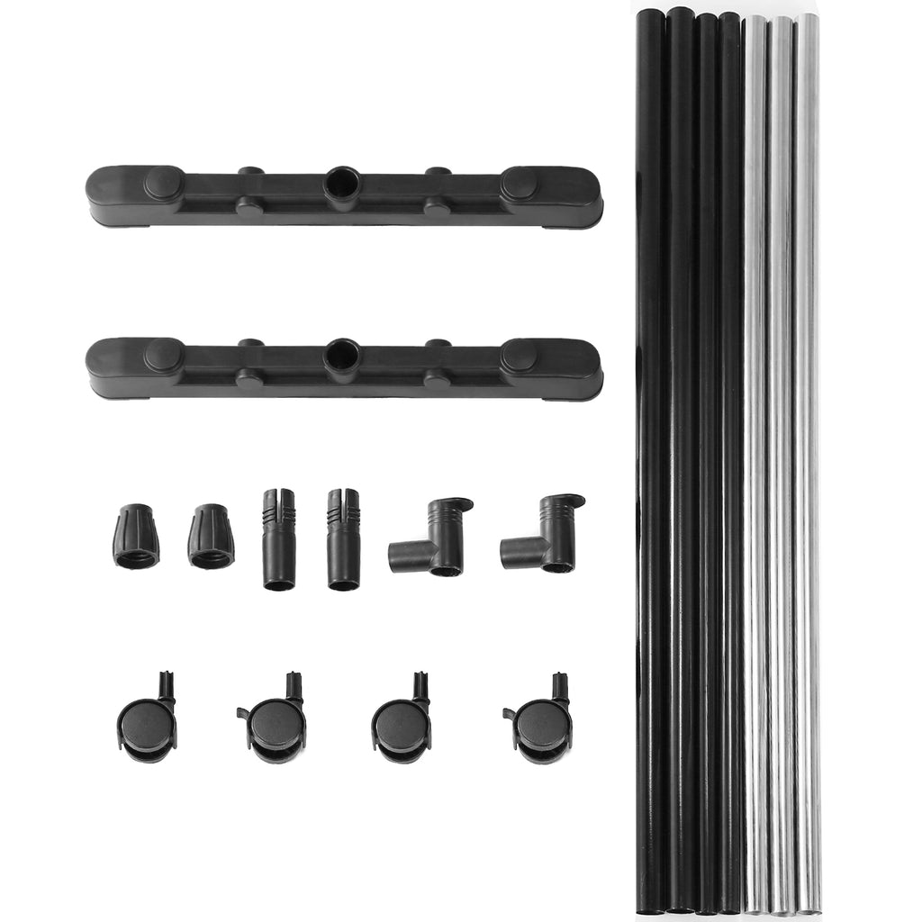15kg 33lbs Garment Racks 3.12ft To 4.80ft Height Adjustable Clothes Stand - Image 3