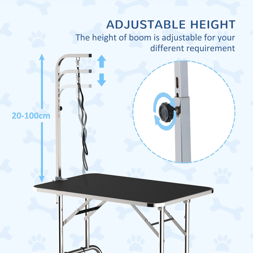 36 inch Dog Grooming Table Stainless Steel QUALITY GUARANTEED with Adjustable - Image 3