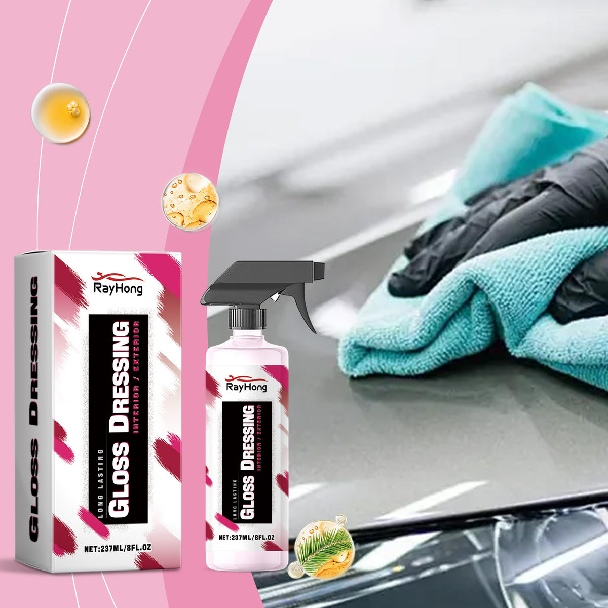 Car Gloss Care Agent Paint Anti Stain Scratch Repair Polish - Image 4