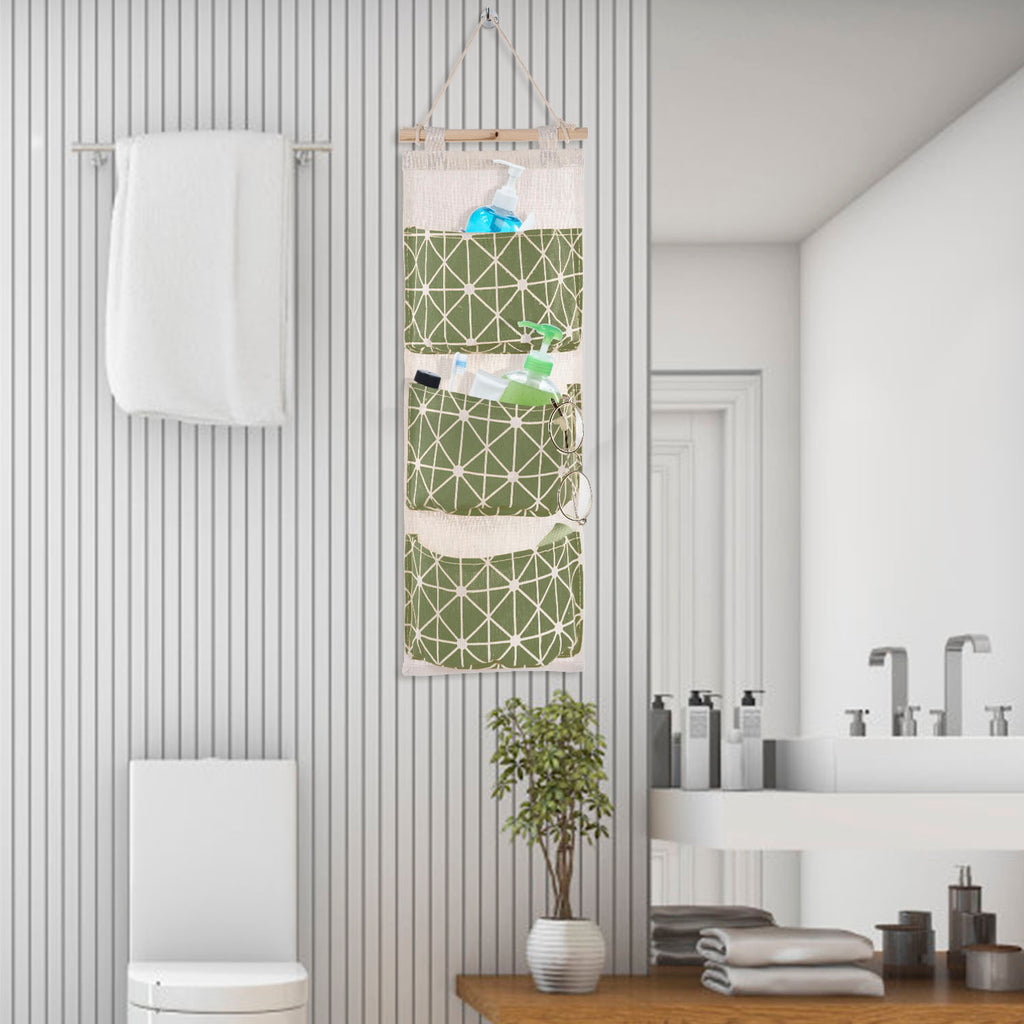 1pc wall mounted storage bag packaging and components