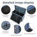 Heavy Duty Metal Tool Box 24 inch Portable Metal Tool Box with 9 Drawers