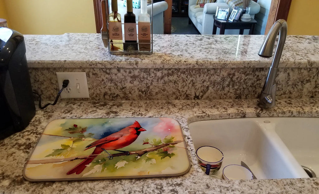 Cardinal Dish Drying Mat Absorbent Dish Drying Mat Pad for Kitchen Counter Dish - Image 2