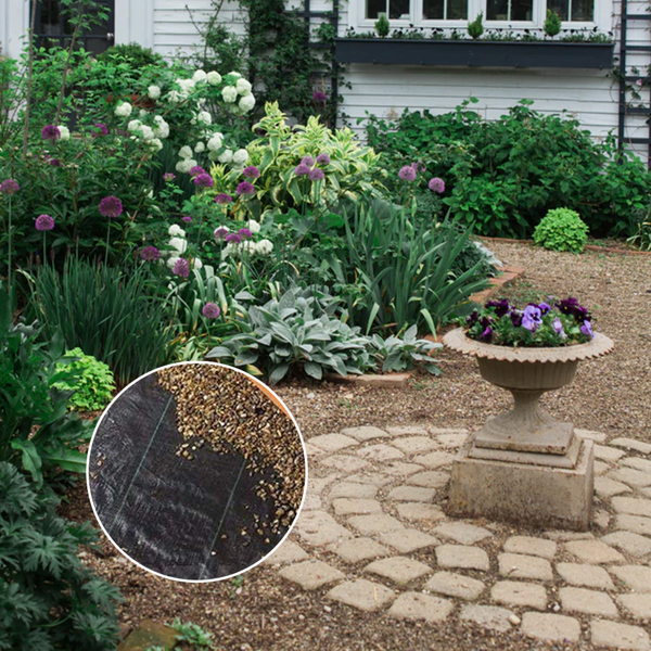 4x100ft Black Weeding Cloth Polyethylene Foldable - Image 3