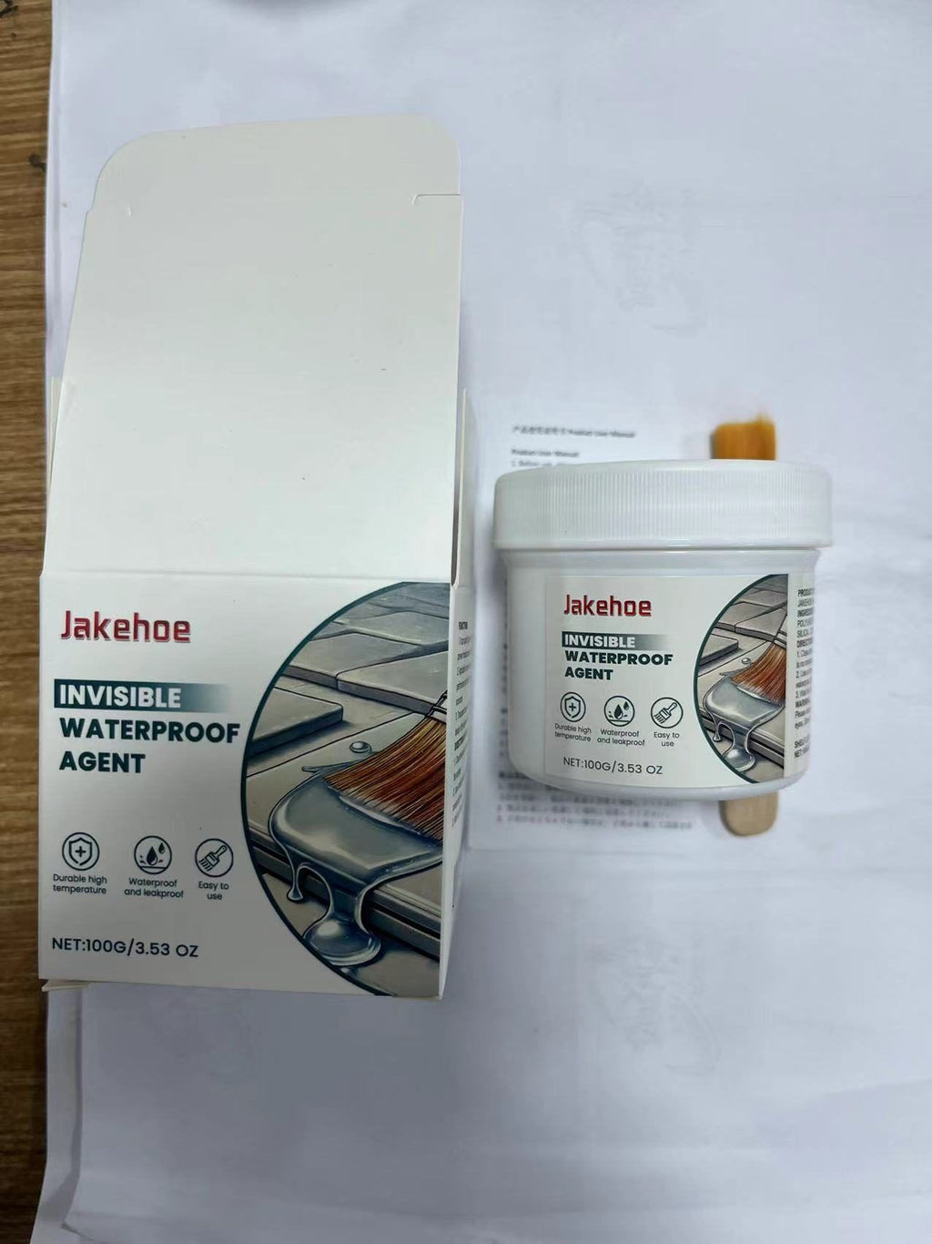 JAKEHOE Clear Waterproof Repair Adhesive Kit 1 Set - Image 5