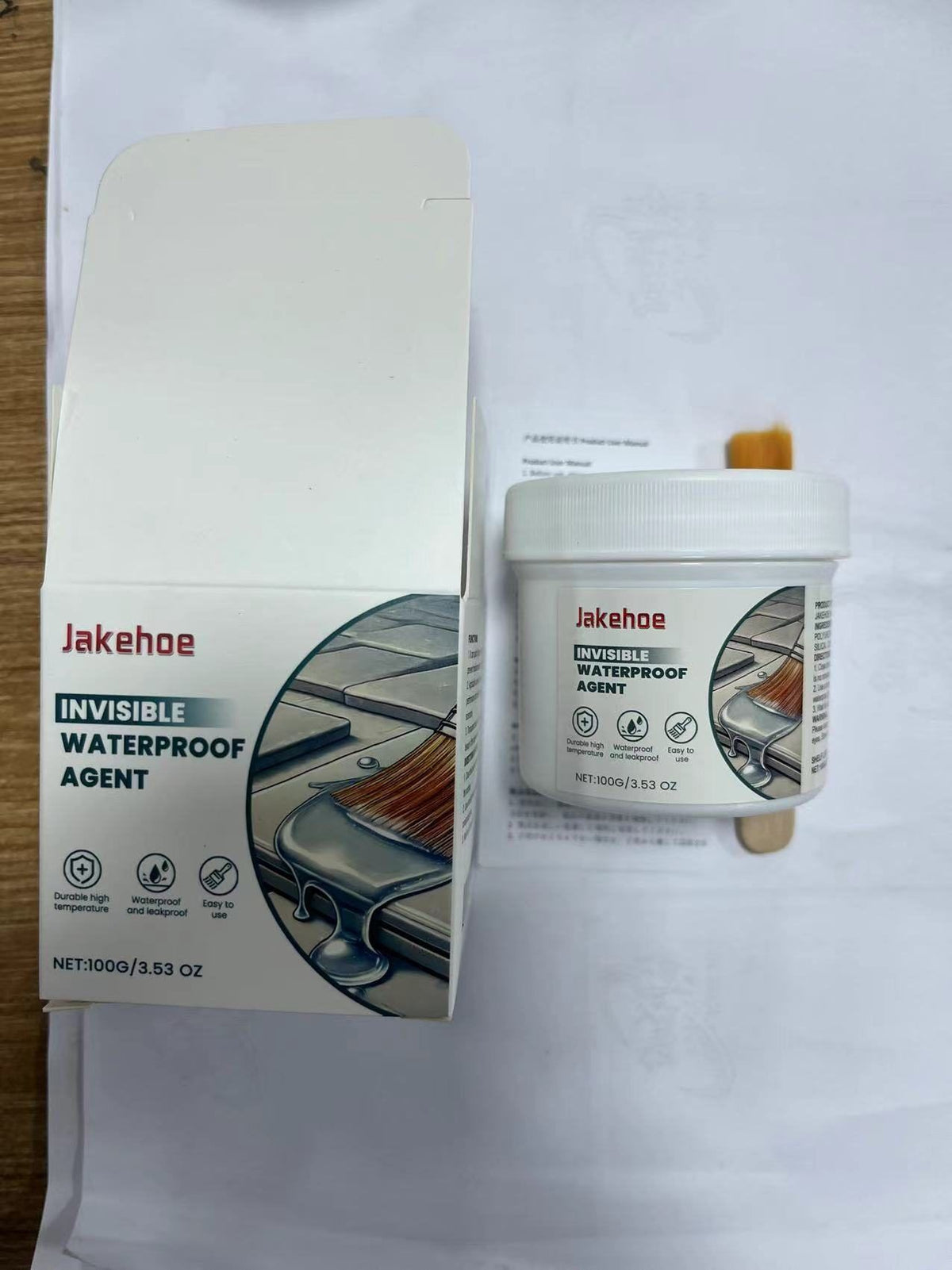 JAKEHOE Clear Waterproof Repair Adhesive Kit 1 Set - Image 5