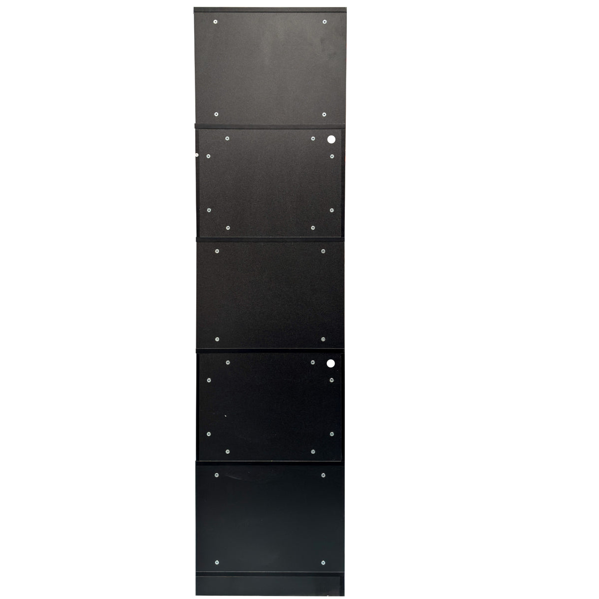 5-Tier Corner Bookshelf with LED Lights