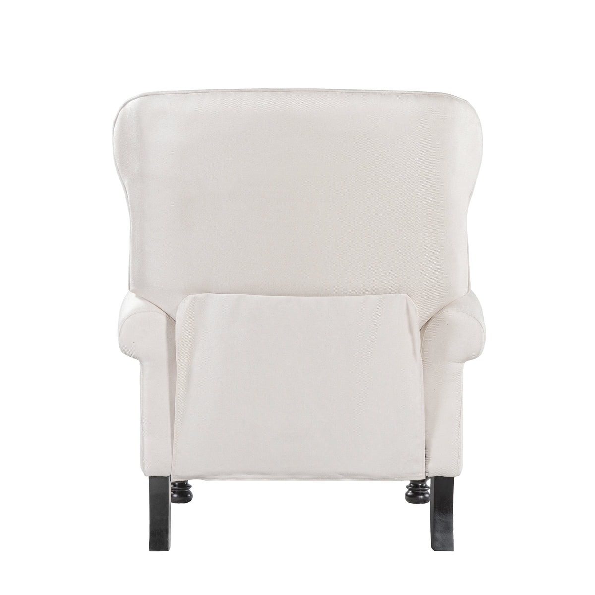 Modern Manual Push Back Recliner Chair Fabric Upholstered 3 Position Recliner - Image 3