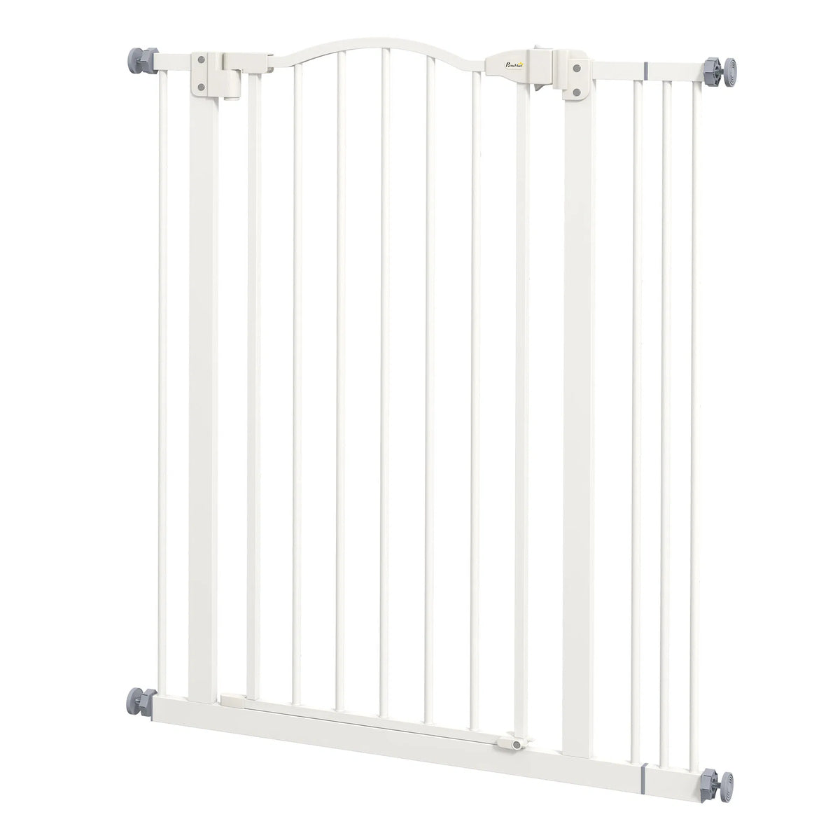 Extra Tall Dog Gate with Door Pressure Fit Auto Close Double Locking for - Image 2