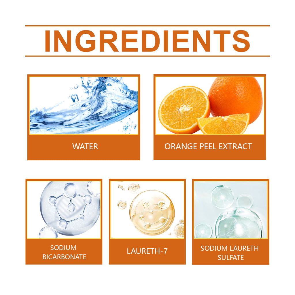 Orange Car Wash Soap Home Concentrated Decontamination Shine - Image 5