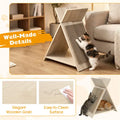 Multi Functional Cat Scratcher 18.5"x12"x21" Scratching Surface Tunnel &