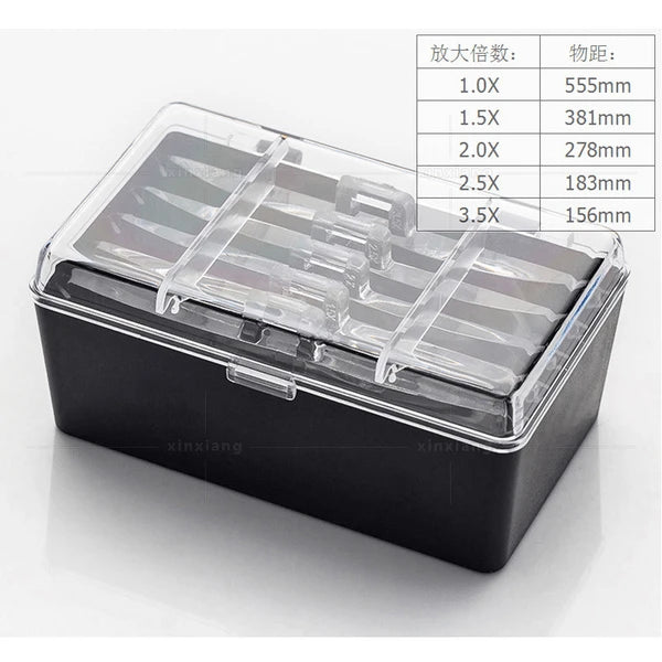 Five Sets Of Optical Lenses In The Dual LED Headwear Magnifying Glass Style - Image 3