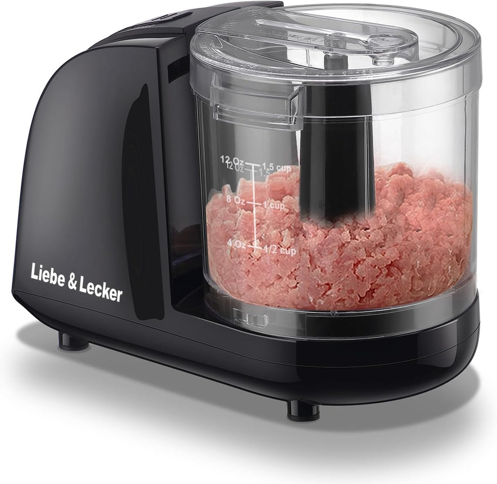 Mini Food Processor 1.5 Cup Electric Food Chopper Compact Food Prep Machine - Image 3