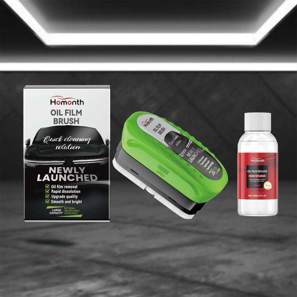 HOMONTH Automotive Glass Film Cleaning Brush Kit 1 Kit