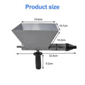 Easy to Use Cement Sprayer Gun With 4 Interchangeable Nozzles Stainless