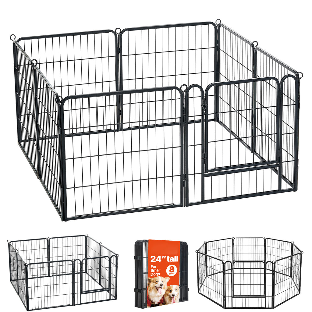 dog playpen 24 inch panels main view