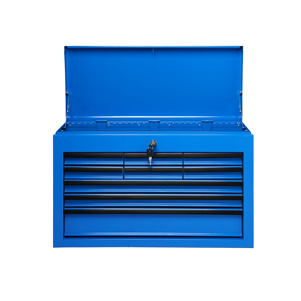 Heavy Duty Metal Tool Box 24 inch Portable Metal Tool Box with 9 Drawers - Image 3