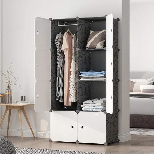 cube organizer stackable plastic storage main view