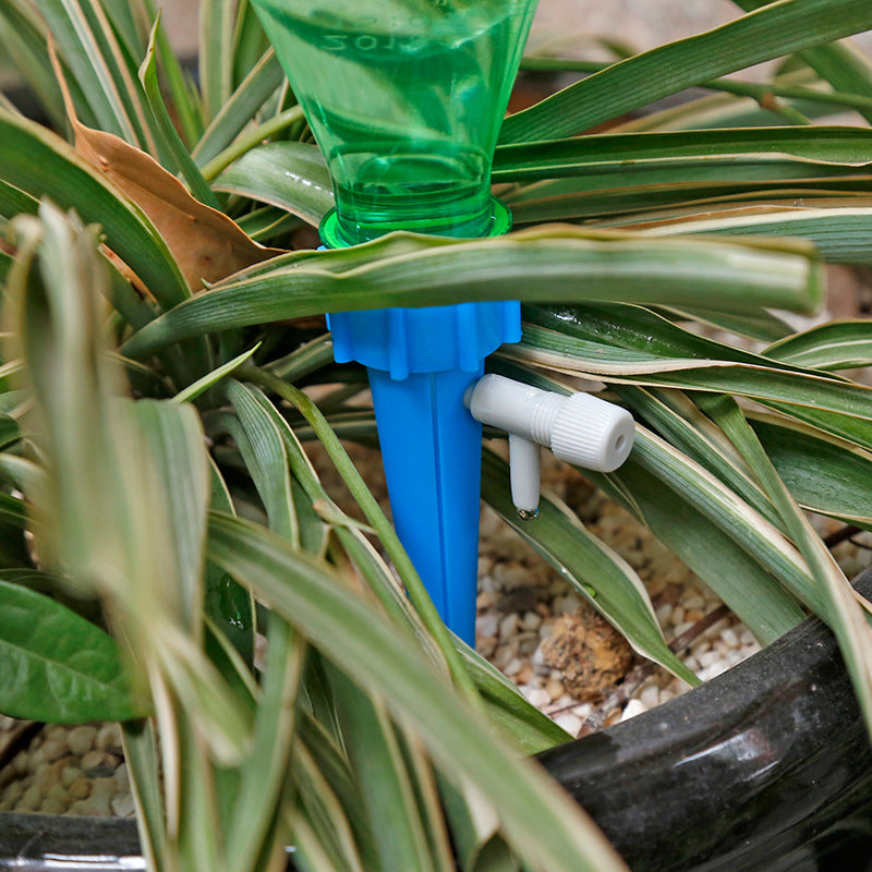 plant watering automatic dripping water in use lifestyle