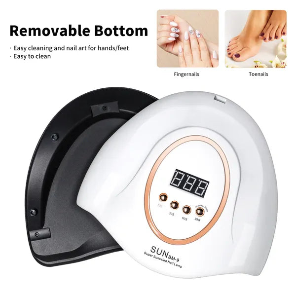 UV LED Nail Lamp 280W Nail Curing Lamps For Gel Polish With Automatic Sensor 4 - Image 5
