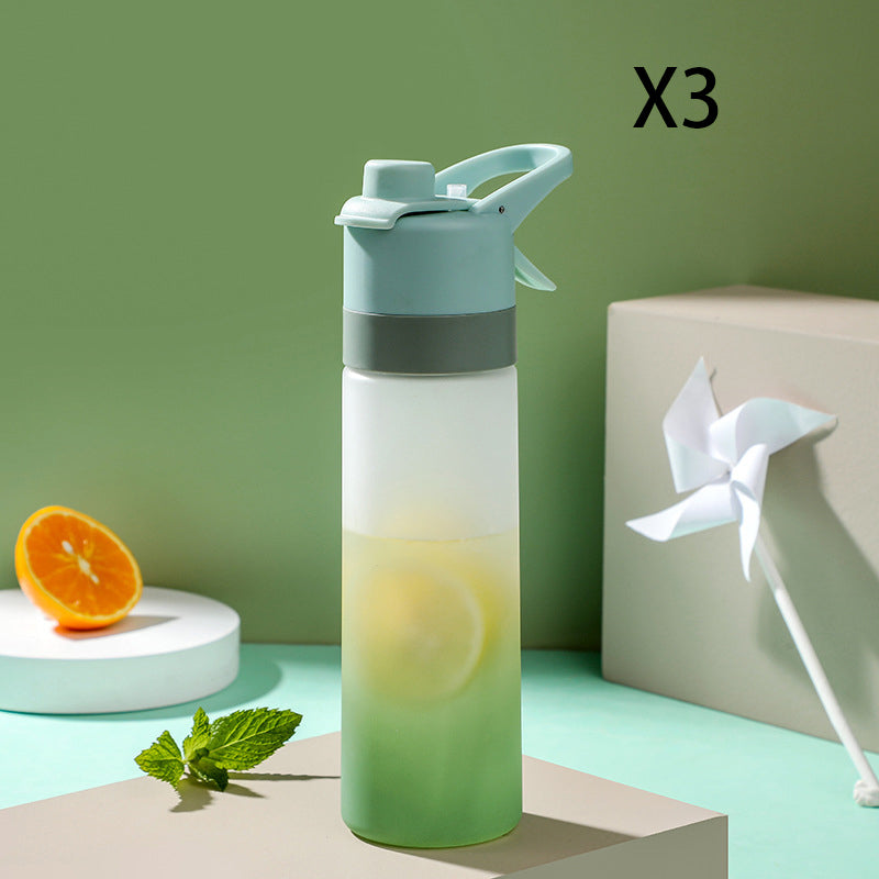 Spray Water Bottle For Girls Outdoor Sport Fitness Water Cup Large Capacity - Image 4