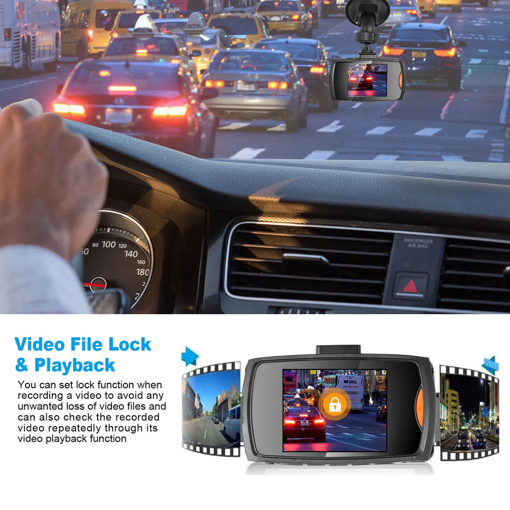 1080P Car DVR Camera Dash Cam Camcorder 90 Degree Angle Loop Recording Night Vison - Image 4