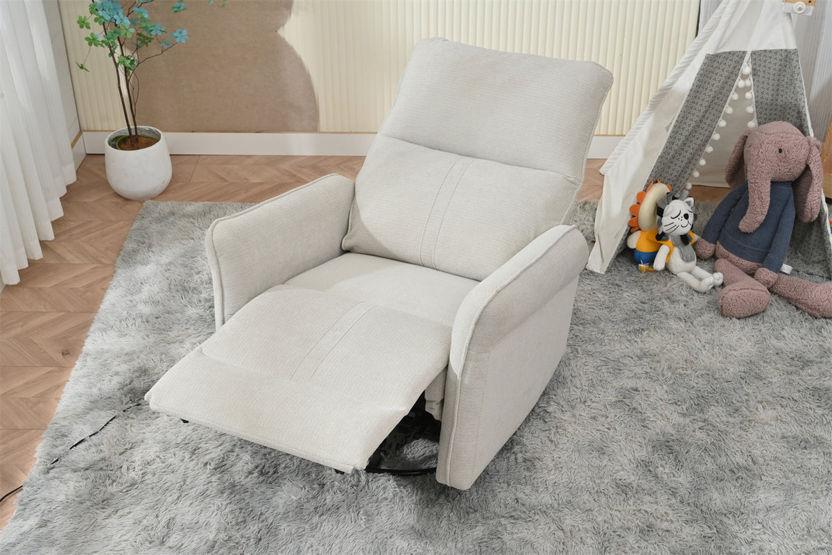 270° Power Swivel Rocker Recliner Chair for Adults Swivel Rocking Recliner - Image 5