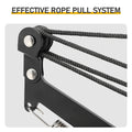 24ft Manual Pole Saw Lightweight Tree Trimmers Long Handle Pruner Set Sharp