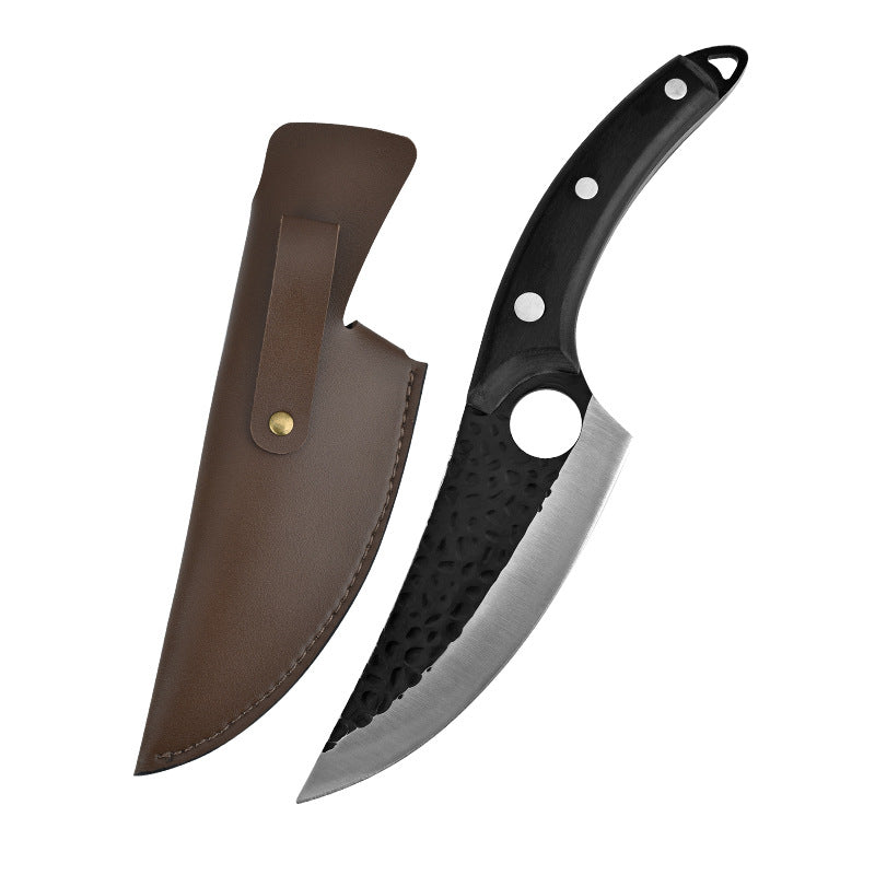 Hand forged boning knife - Image 4