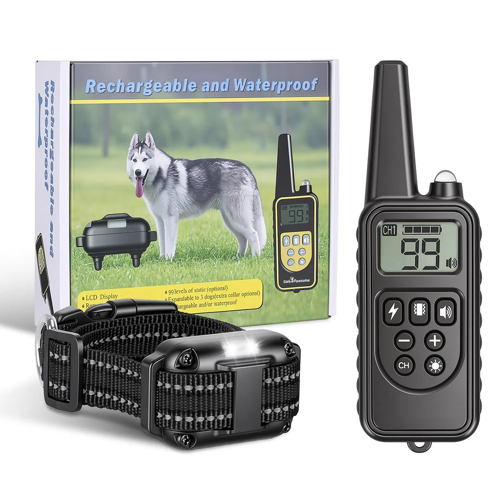 Dog Training Collar with Remote Rechargeable Dog Training Collar IP68 - Image 5