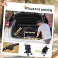 Dog Stroller One click Folding Pet Stroller with Cup Holder 4 Wheels Travel
