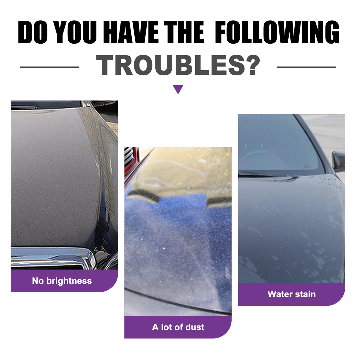 Purple Coating 30ml Hand Spray Wax Nano Car Coating Spray - Image 5