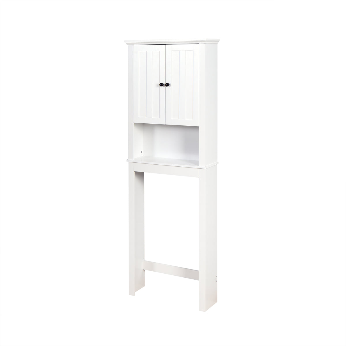 White Over-the-Toilet Bathroom Space Saver Cabinet