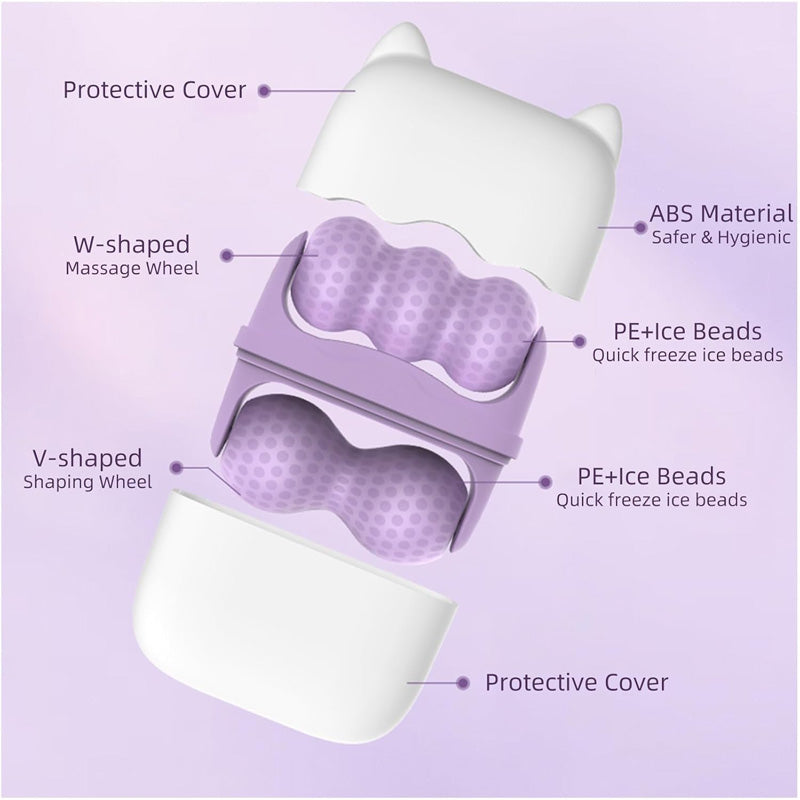Ice Massage Device Ice Roller Set For Face And Eyes Facial Skin Care Tools - Image 5
