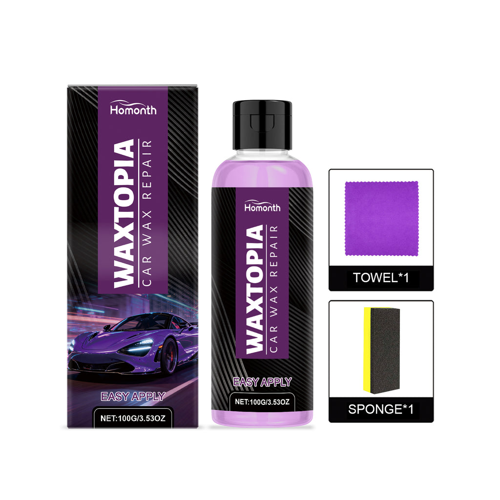 Car Paint Care Kit Gentle Scratch Decontamination Restoration Gloss