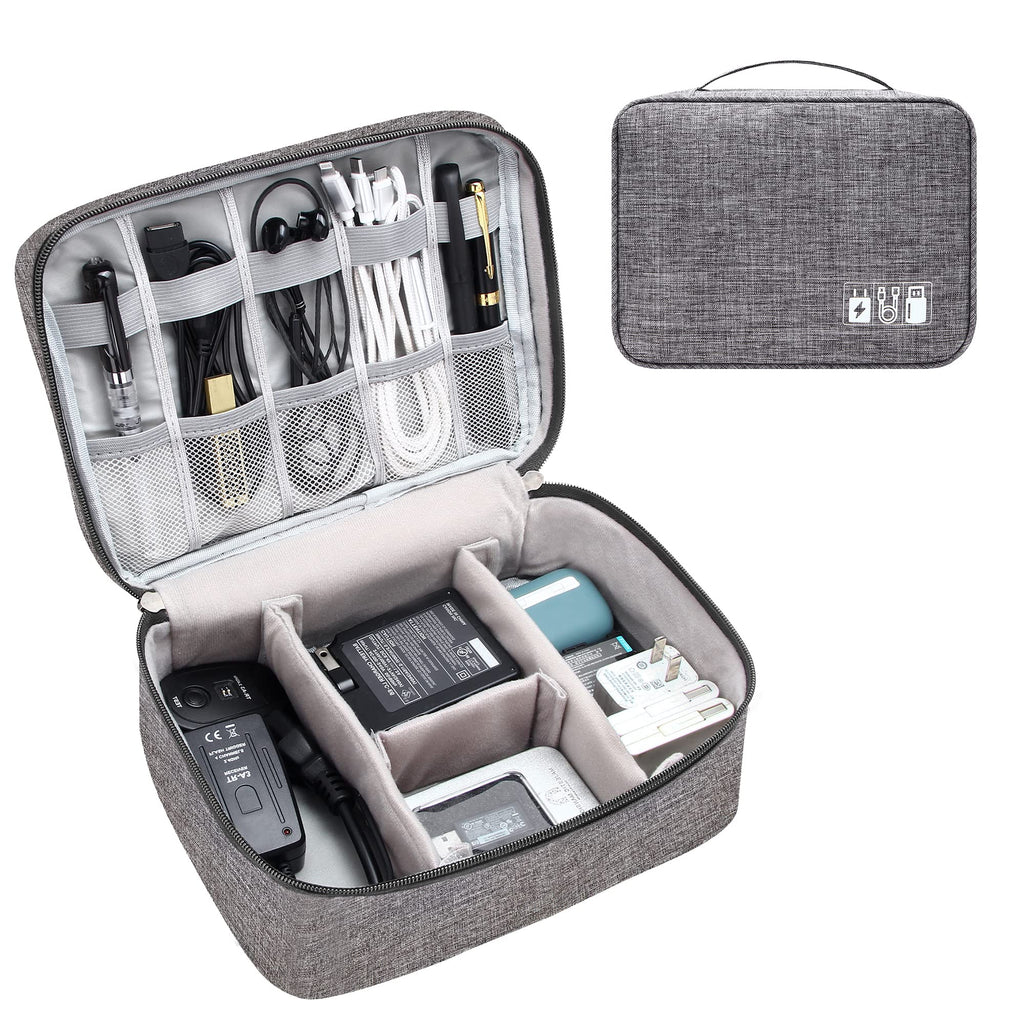 electronics organizer travel cable bag dimensions and features