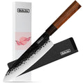 Qulajoy 7 Inch Santoku Knife Professional Japanese Chef Knife Razor Sharp