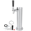Stainless Steel Beer Draft Tower With Single Faucet Dispenser Home Brewing Equipment