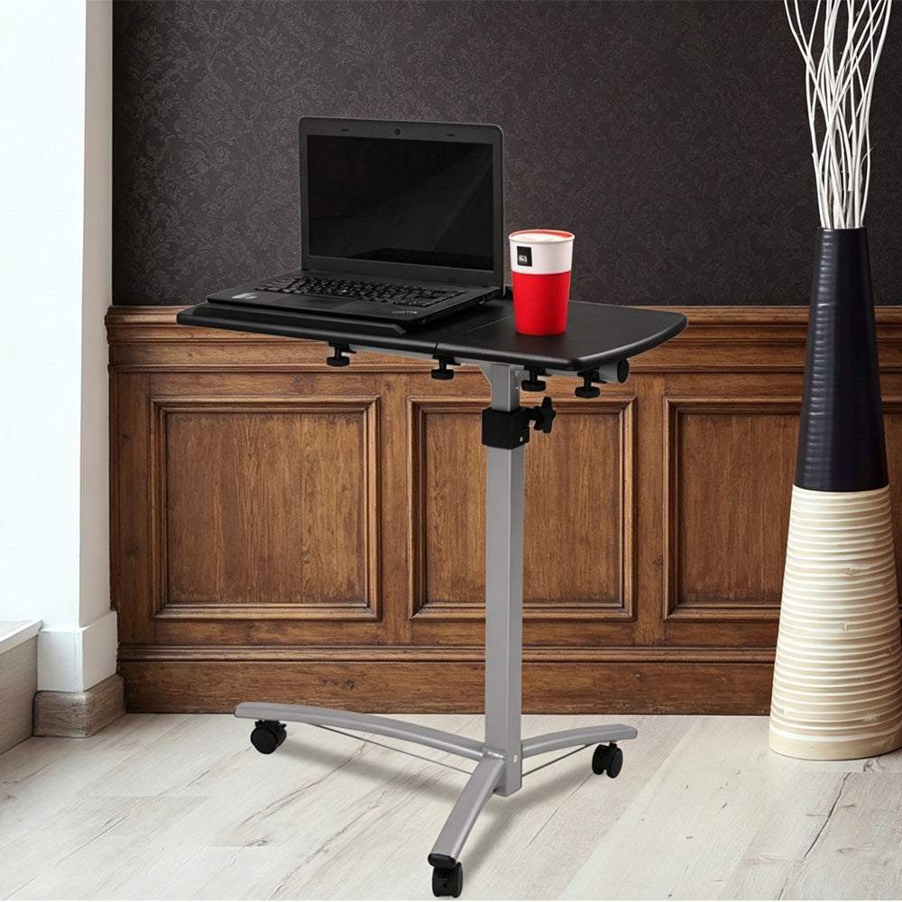 Multifunctional Lifting Computer Desk Medical Adjustable Tilt Overbed Bedside