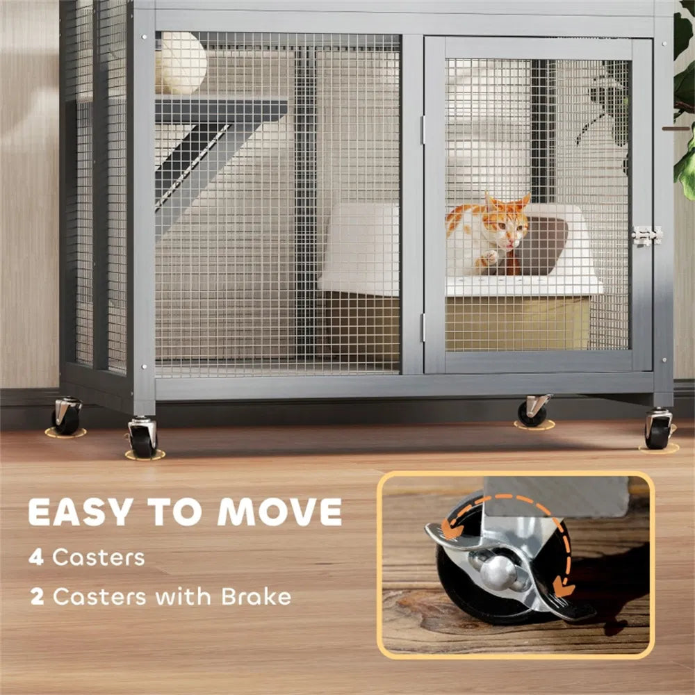 Pet Stairs/Cat Climbing Tower/Cat House - Image 4