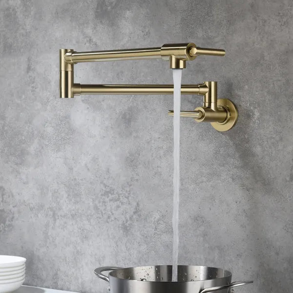 Folding faucet Pot Filler Faucet Wall Mount - Image 3