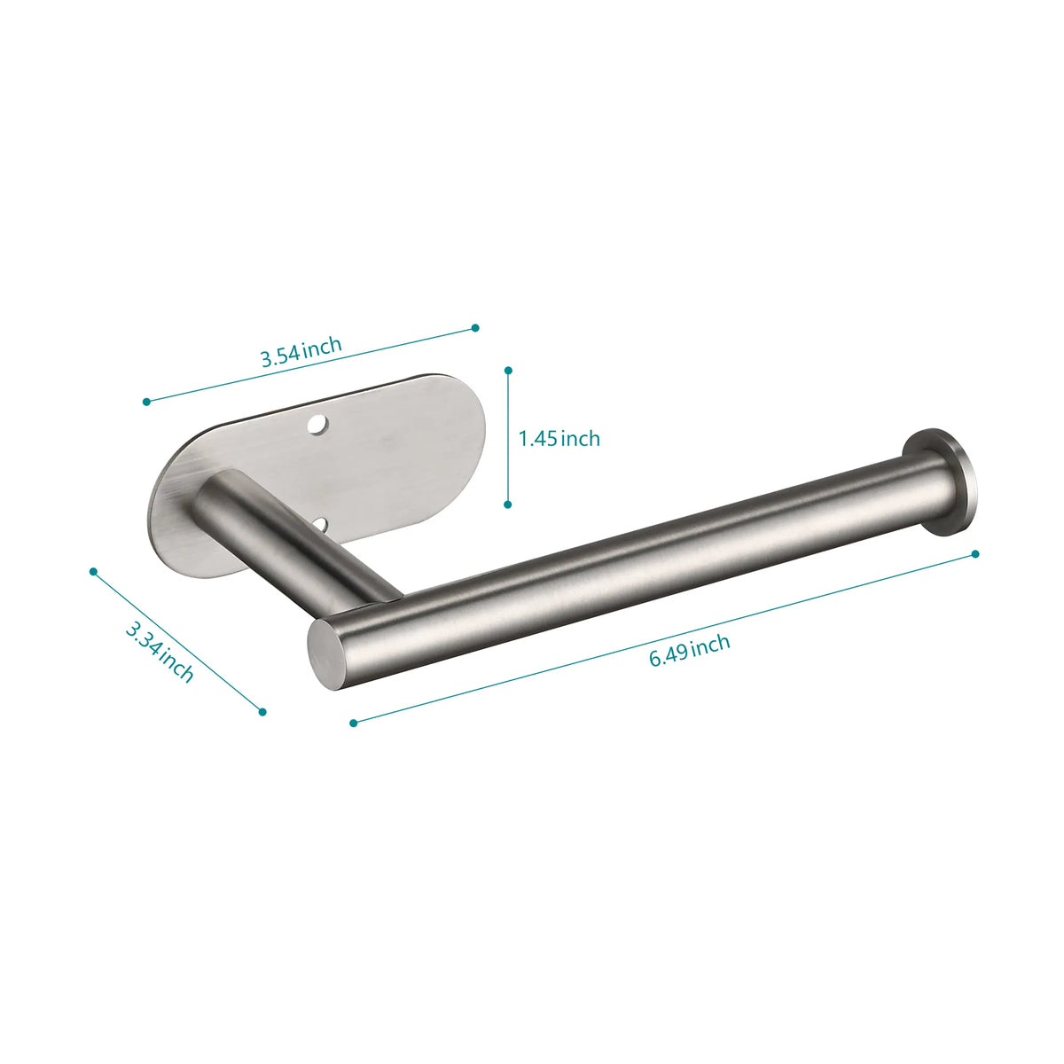 paper towel holder self adhesive packaging and components